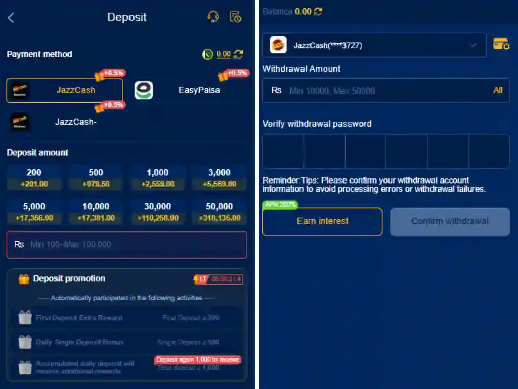 AT77 game deposite abd Withdrawal guide 1