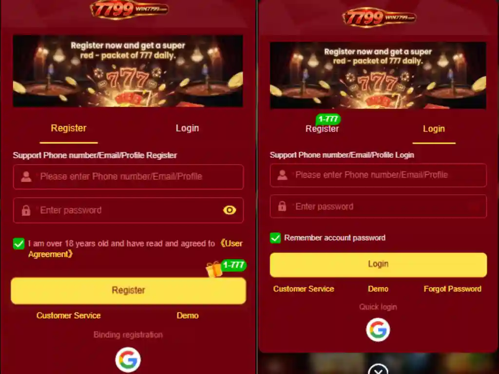 WIN77999 game registration