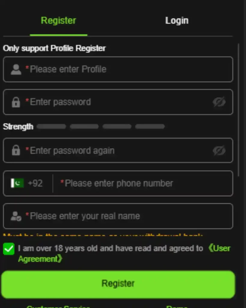 bET 8777 Game download and register